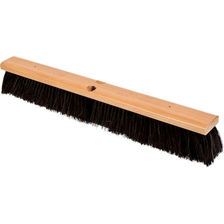 Pferd 24" Fine Sweep Floor Brush - Horsehair-Nylon Fill, 3" Trim 89215
